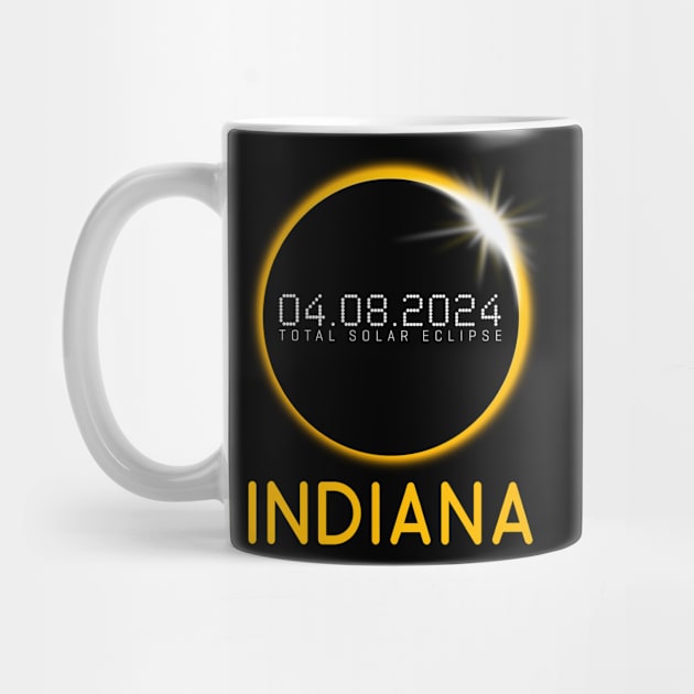 INDIANA Totality Total Solar Eclipse April 8 2024 by TeeaxArt